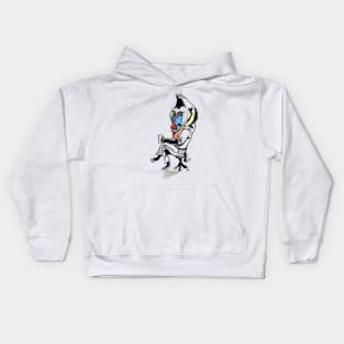 Office Baboon Kids Hoodie